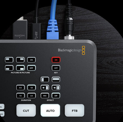 blackmagic design atem mini hdmi live stream switcher