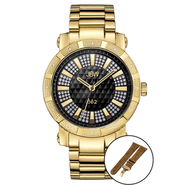 JBW Victor JB-8102-A | Men's Multifunction Gold Diamond Watch – JBW Watches