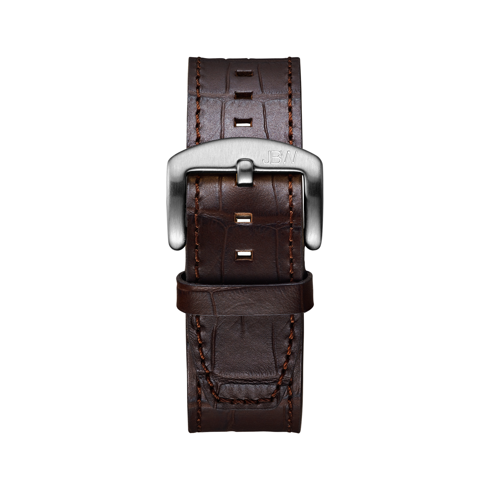 JBW 24MM Brown Leather Watch Strap – JBW Watches