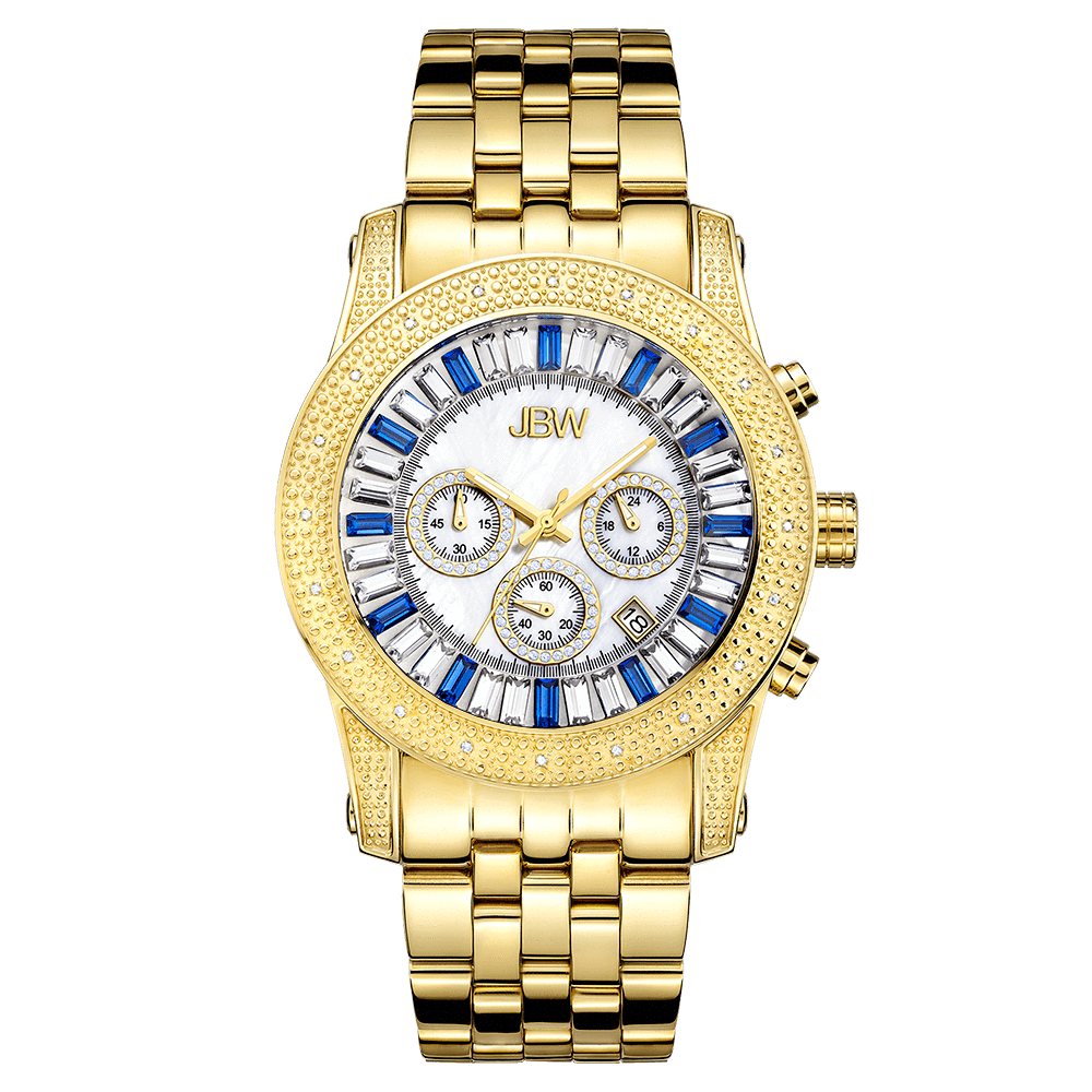 Jbw Krypton Jb 6219 G Men S Golden Diamond Watch Jbw Watches