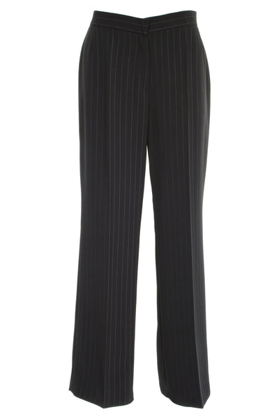 black striped trousers women's