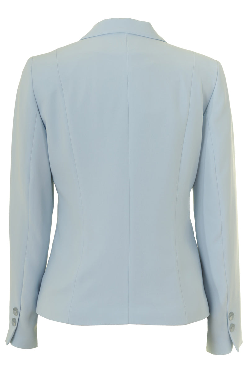 Download Busy Clothing Womens Light Blue Suit Jacket - Busy ...