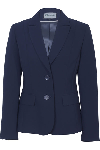 Busy Clothing Womens Navy Suit Jacket – Busy Corporation Ltd