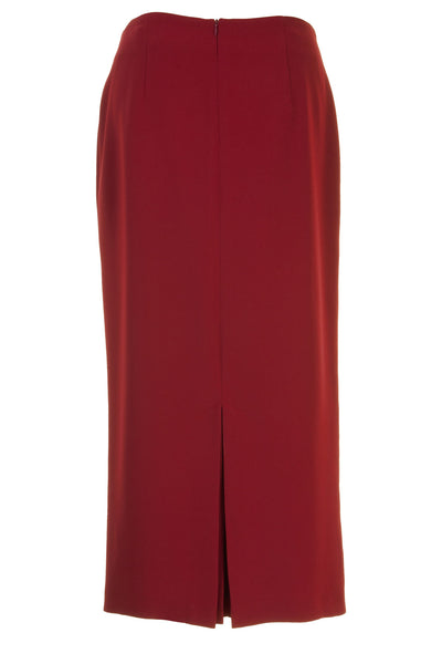 Busy Clothing Womens Burgundy Red Long Skirt – Busy Corporation Ltd