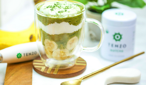 Matcha  Chia Pudding Tenzo Recipe