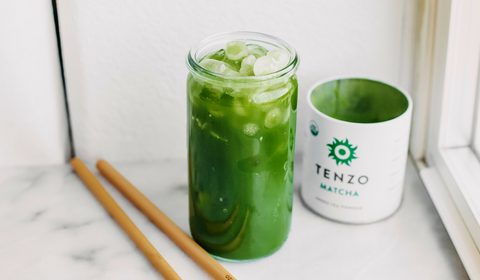 mct matcha tea drink tenzo