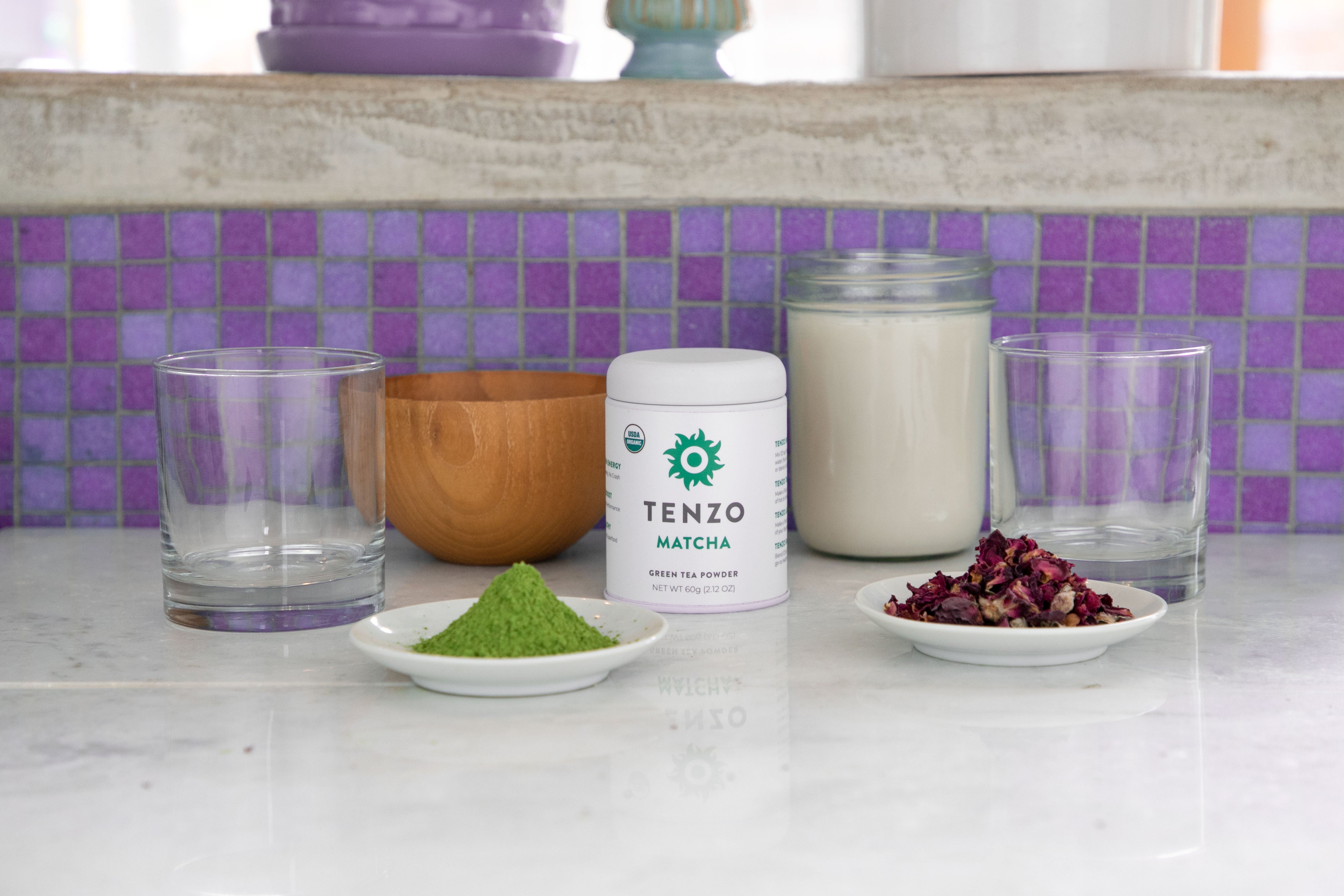 Tenzo organic matcha green tea recipe