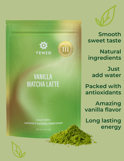 Tenzo Vanilla Matcha Latte