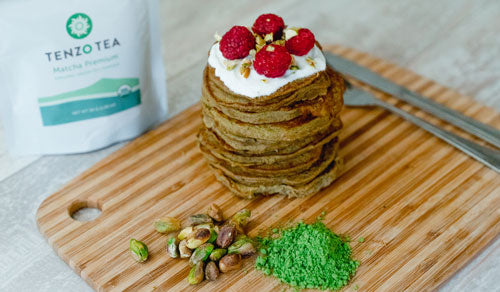 Tenzo Matcha Green Tea Pancakes