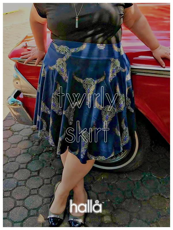 twirly skirt for women