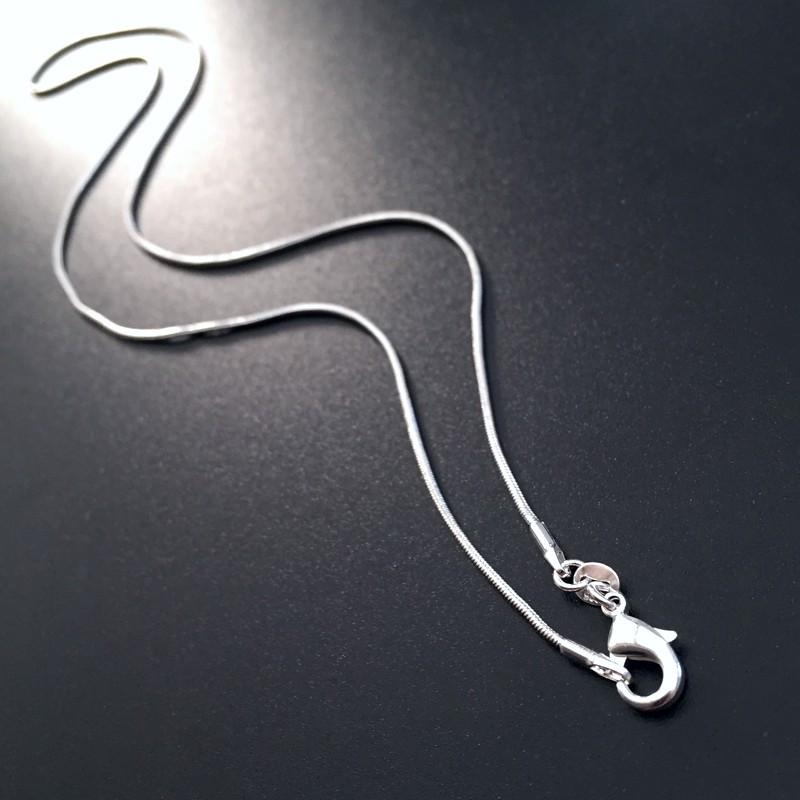 Collier Chaîne serpent - Argent massif