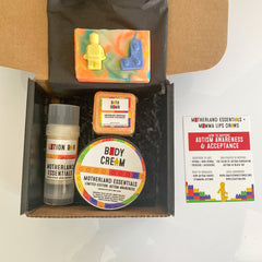 autism awareness box labels highlighted in blog