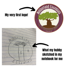 My drawing and my very first logo