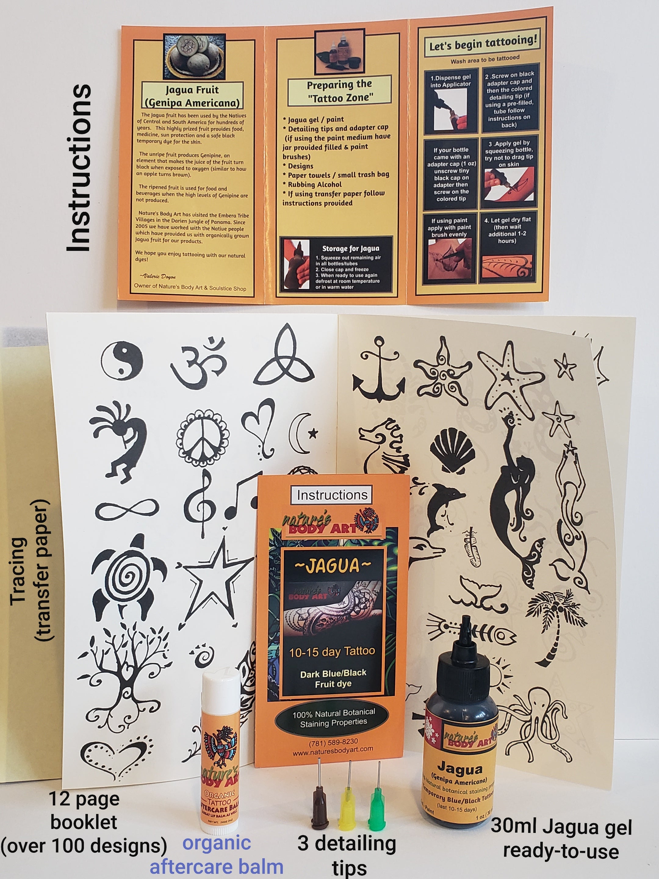 Jagua Tattoo Starter Kit  craftbizcouk