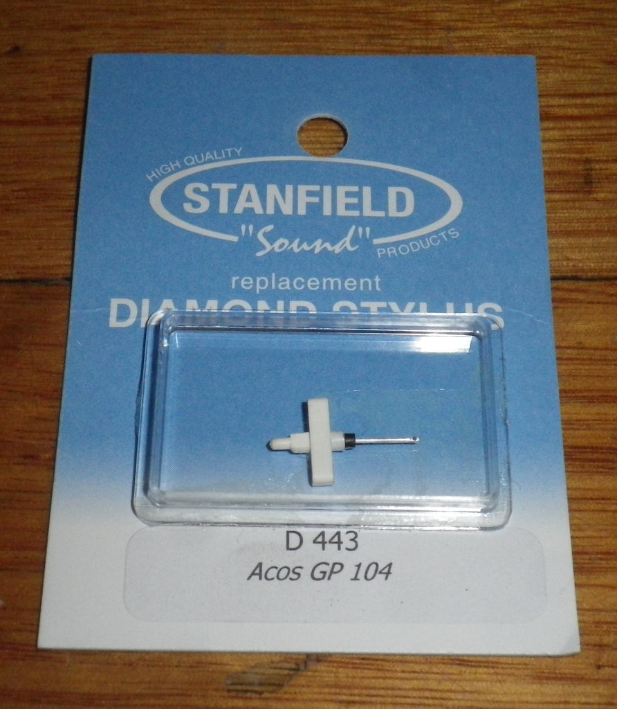 Acos GP104 Compatible Turntable Stylus - Stanfield Part No. D443SR ...