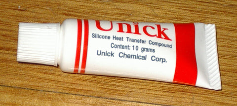 Unick Silicone Based Heatsink Compound In Handy 10gm Tube Part Sil10