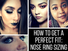 Nose Ring Sizing: How to Get a Perfect 