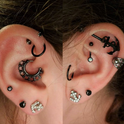 daith piercing cartilage earring