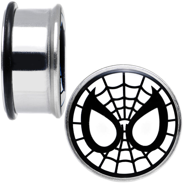 7/8 Licensed Spider-Man Single Flare Steel Tunnel Plugs Set – BodyCandy