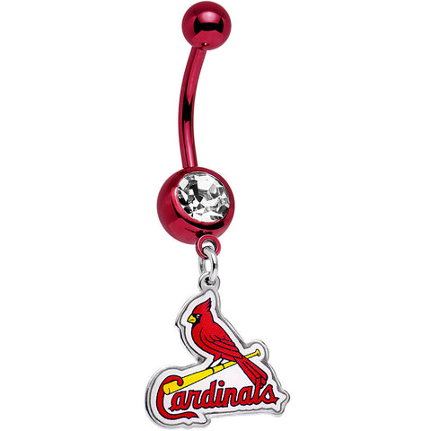 MLB Baseball Body Jewelry  All MLB Teams Available in Many Colors – st  louis cardinals – SportsJewelryProShop