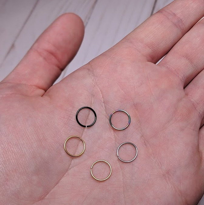 Buy Nose Stud Ring Surgical Steel, Nose Bone, Nose Screw Stud, Nose  Earring, Nose Pin, Nose Piercing, Nostril Ring 22g 20g 18g 16g Online in  India - Etsy
