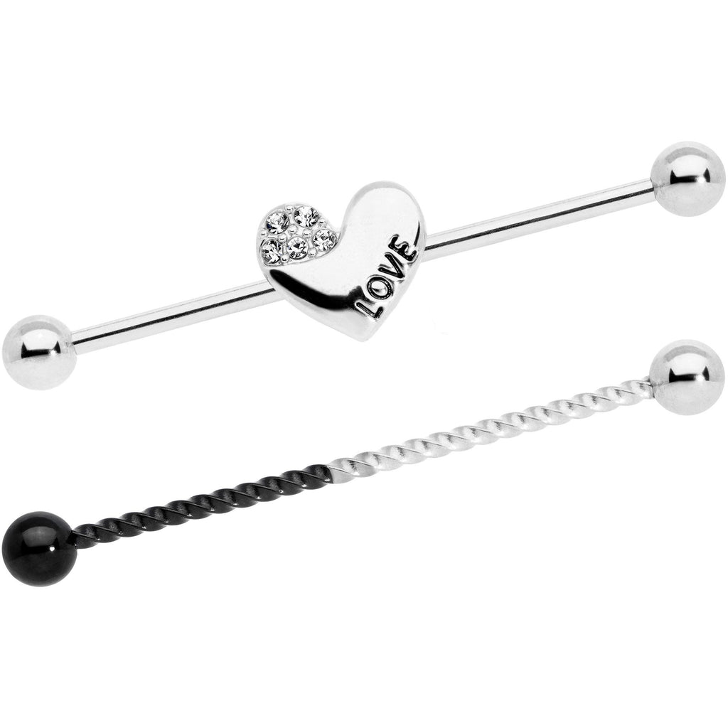 Heart Industrial Barbell 38mm – BodyCandy