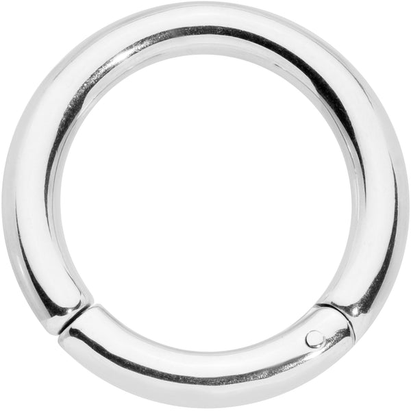 8 Gauge 5/8 Stainless Steel Hinged Segment Ring – BodyCandy