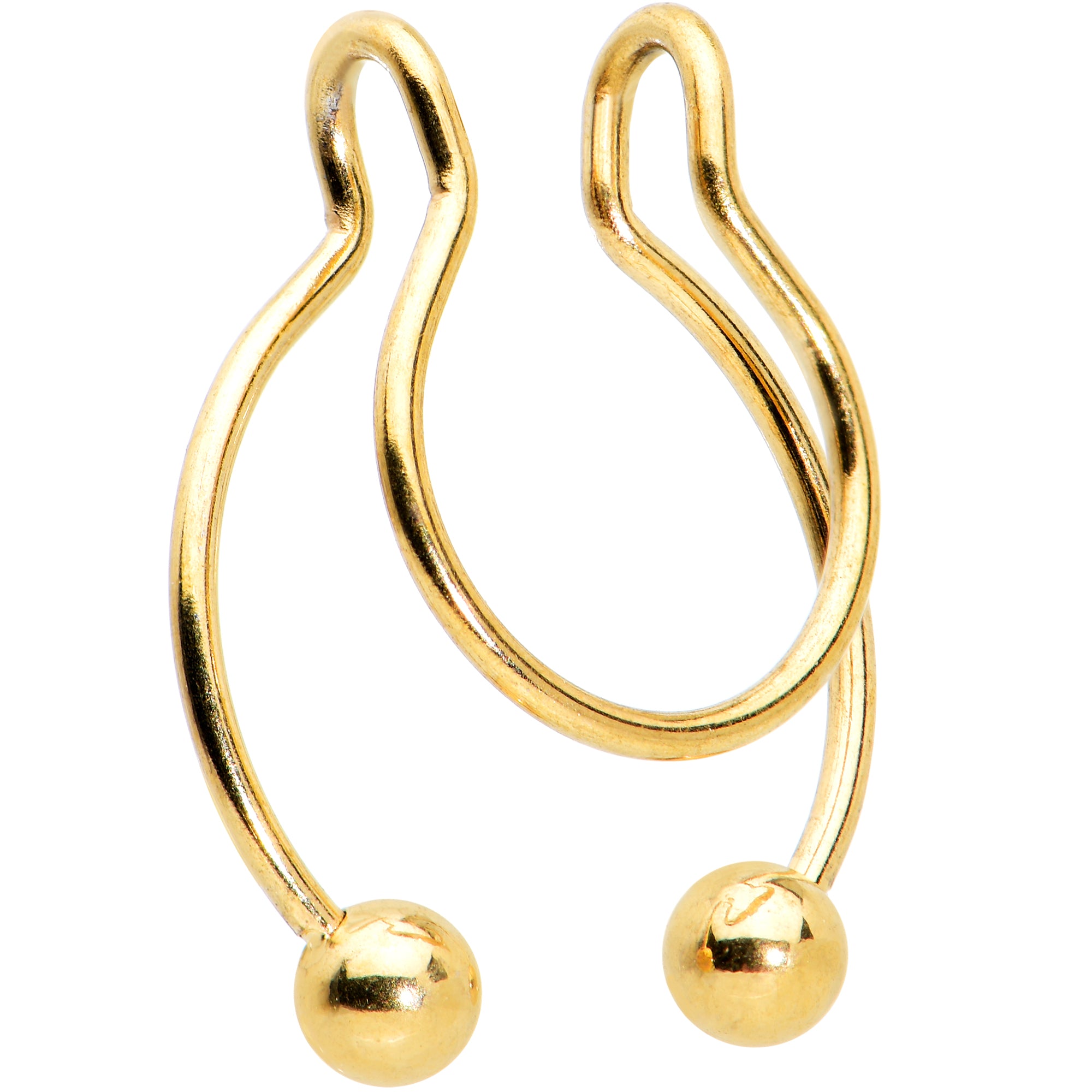1Pair Mens Women Non Piercing Ear Stud Clip On Round Magnetic Earrings  Jewelry | eBay