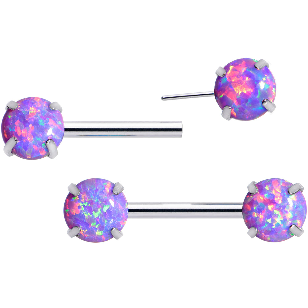 Clip On Fake Nipple Ring Set - Pink, Blue or Clear
