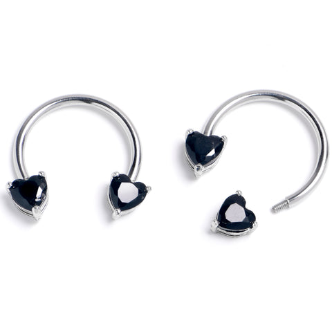 Bling Cute Heart Nipple Rings Set – SugarAndVapor