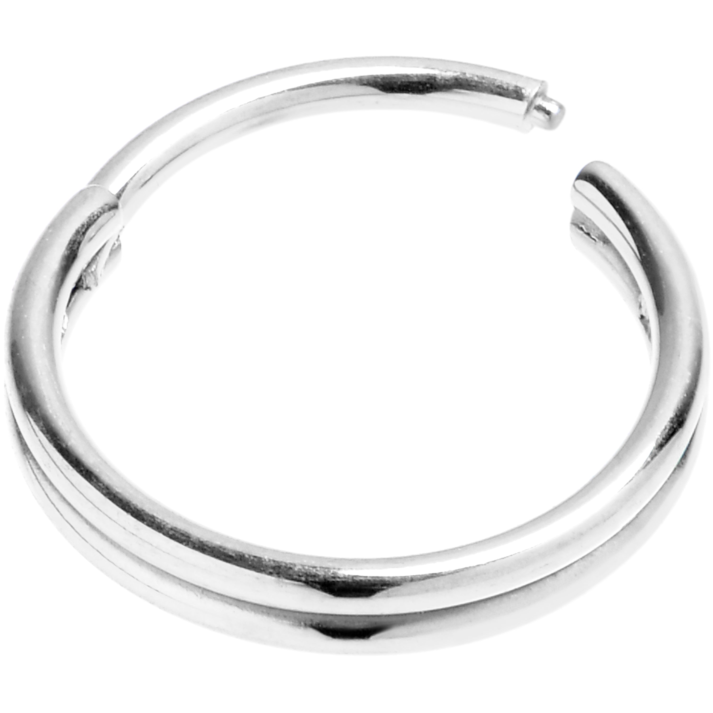 Amazon.com: Dochais 4 Pieces Nose Ring 18G, Septum Ring Clicker, Nose Ring  Stainless Steel, Septum Piercing Jewellery, Daith Piercing Hoop for Women  Men Silver 10mm : Clothing, Shoes & Jewelry