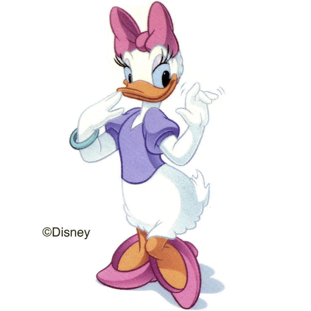 Disney Daisy Duck Temporary Tattoo 2x2 – BodyCandy