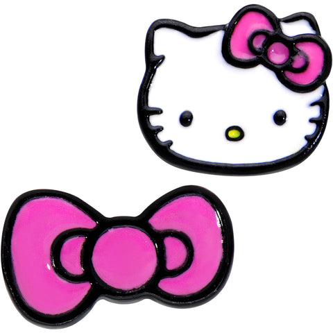 hello kitty bow outline