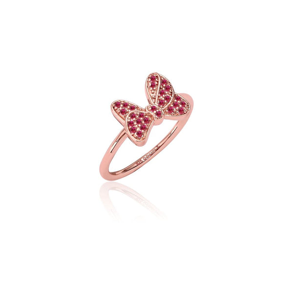 Disney Ring - Mickey Mouse Cubic Zirconia - Rose Gold