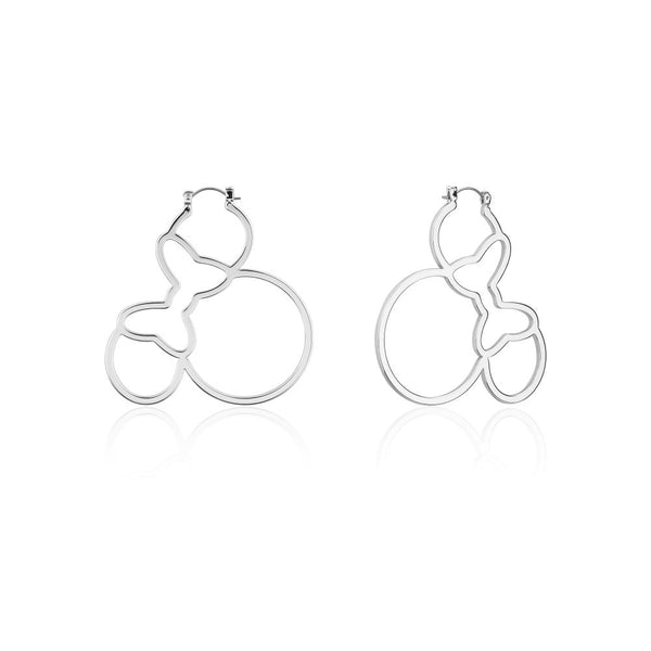 Wishrocks Mickey Mouse Outline Hoop Earrings In 14k India  Ubuy