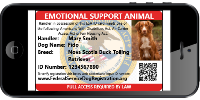 emotional support animal age requirements