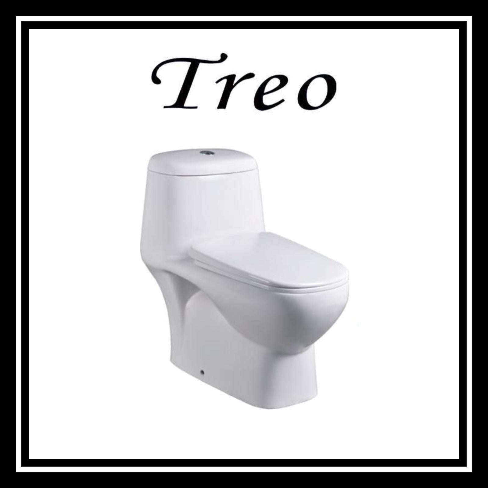 Treo One Piece Toilet Bowl 280 Big Lobang