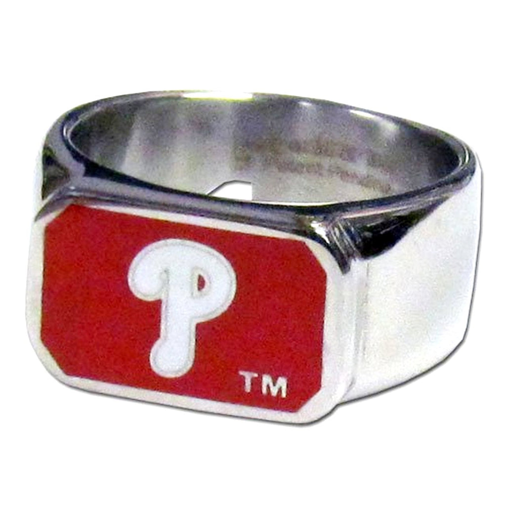 Philadelphia Phillies Steel Ring Bottle Opener Size 11 - MLB Baseball
