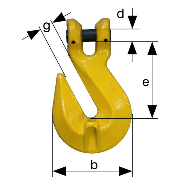LINX-8 G8 Clevis Grab Hook AGH
