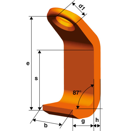 Pewag Winner G10 Sheet Metal Plate Hook BWW