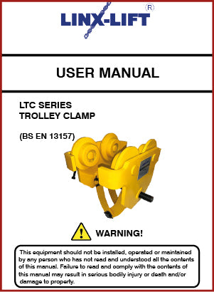 LINX-LIFT LTC Series Trolley Clamp User Manual