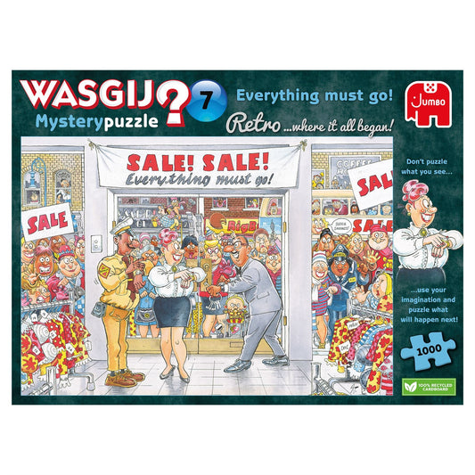 Puzzle 1000 pièces : Wasgij Original 37 Fiasco des vacances