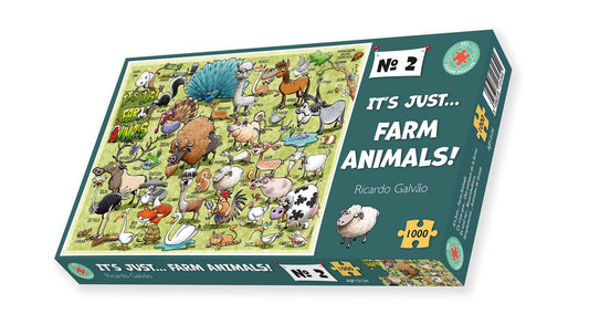 It's JustWild Animals 1000 Piece Jigsaw Puzzle