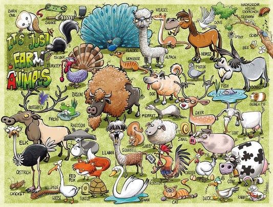 It's Just Dogs! 1000 Piece Jigsaw Puzzle