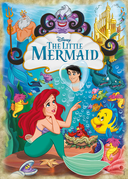 The Little Mermaid Movie Poster 1000 Piece Jigsaw Puzzle