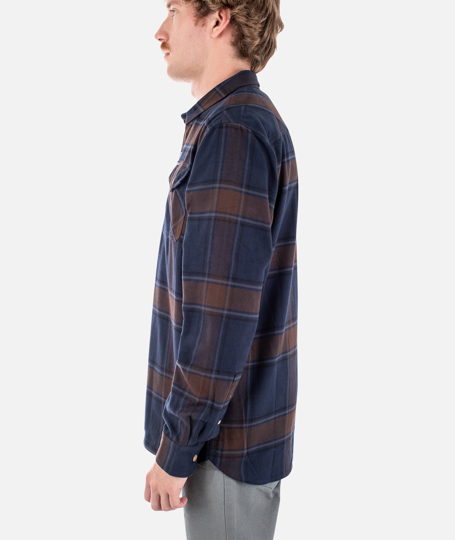 Breaker Flannel - Graphite - Image 4