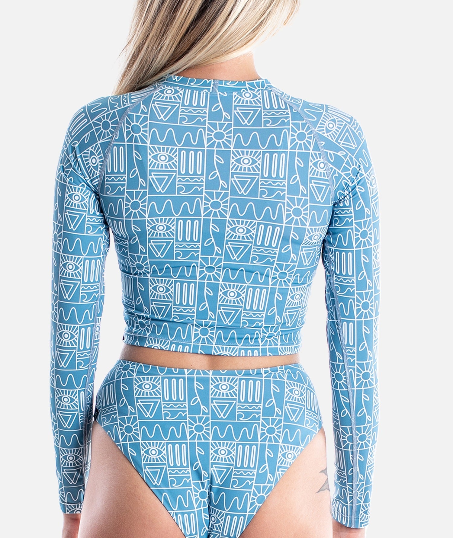 Kali Rashguard Top - Blue - Image 3