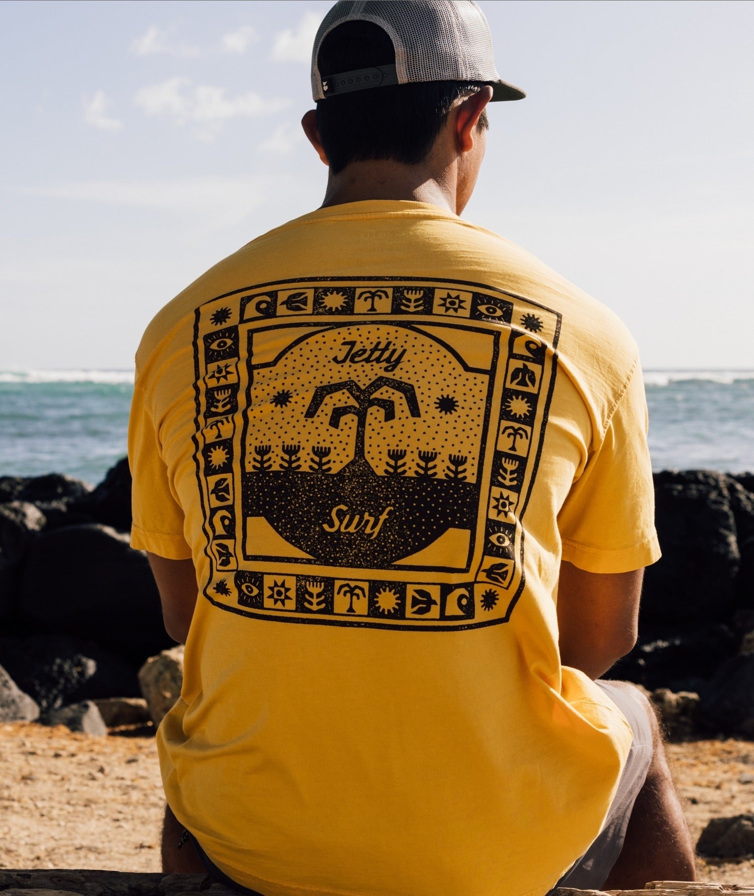 Garden Tee - Mustard - Image 4
