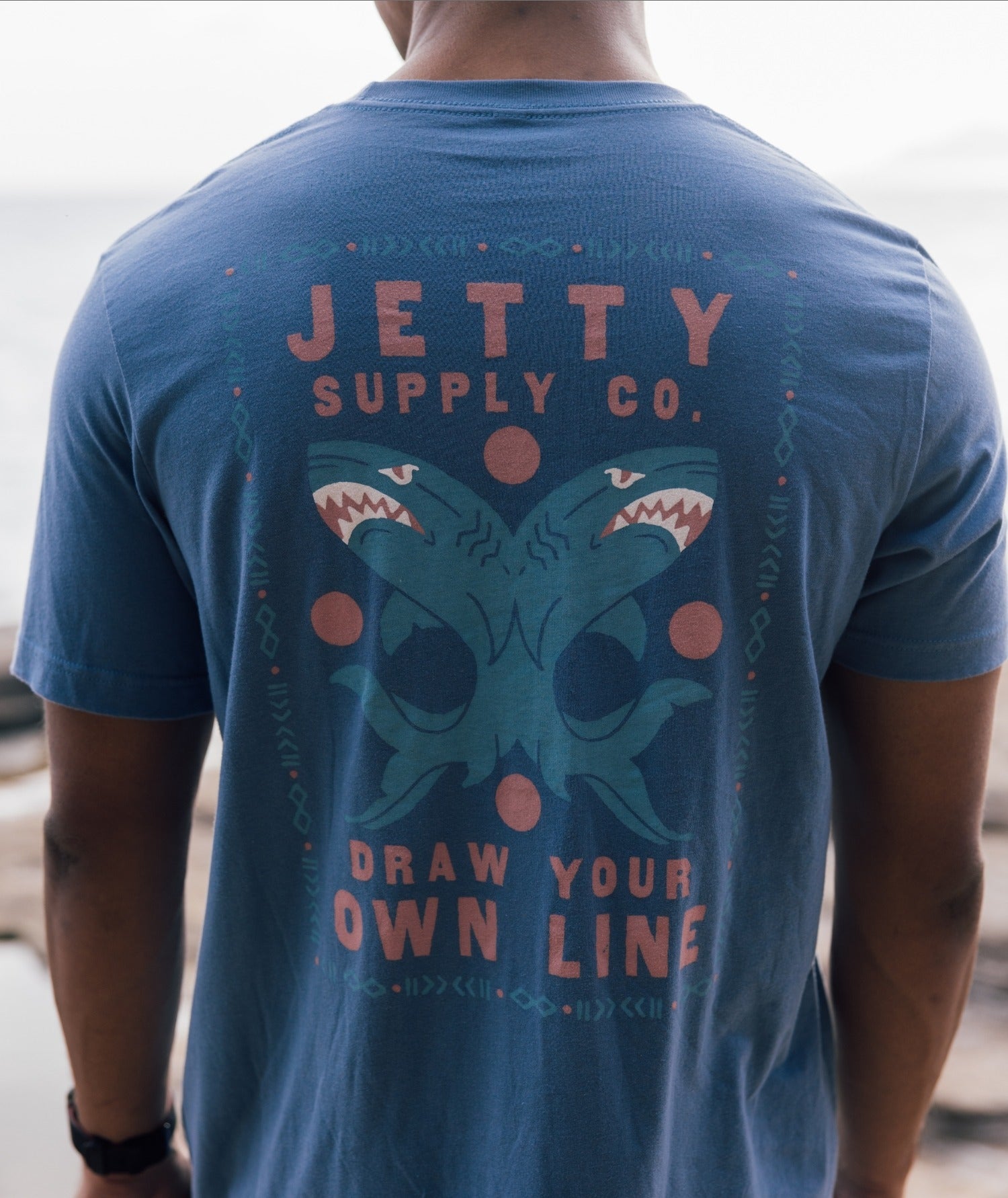 Thrash Tee - Blue - Image 4
