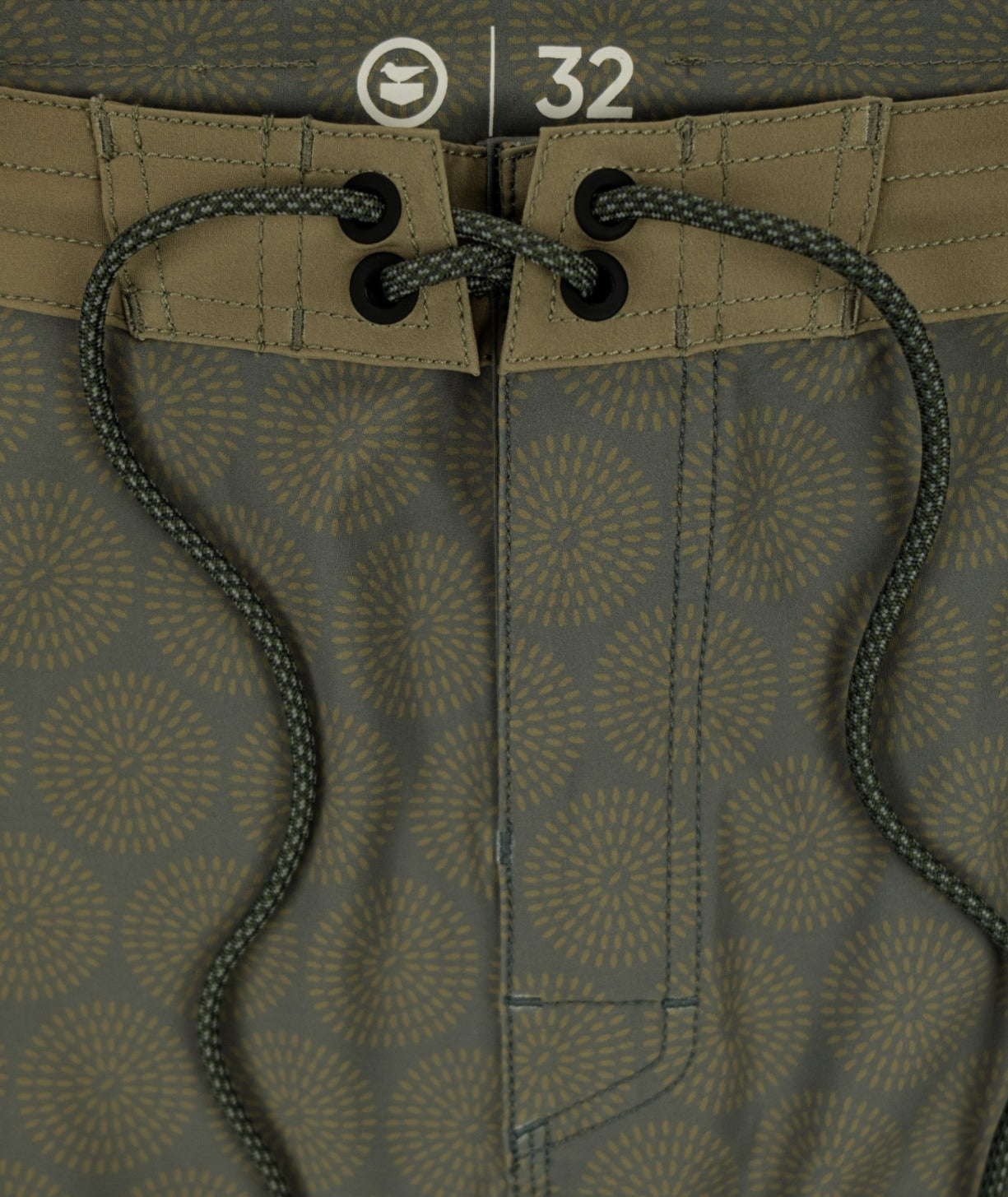 Atlantic Boardshort - Olive - Image 5